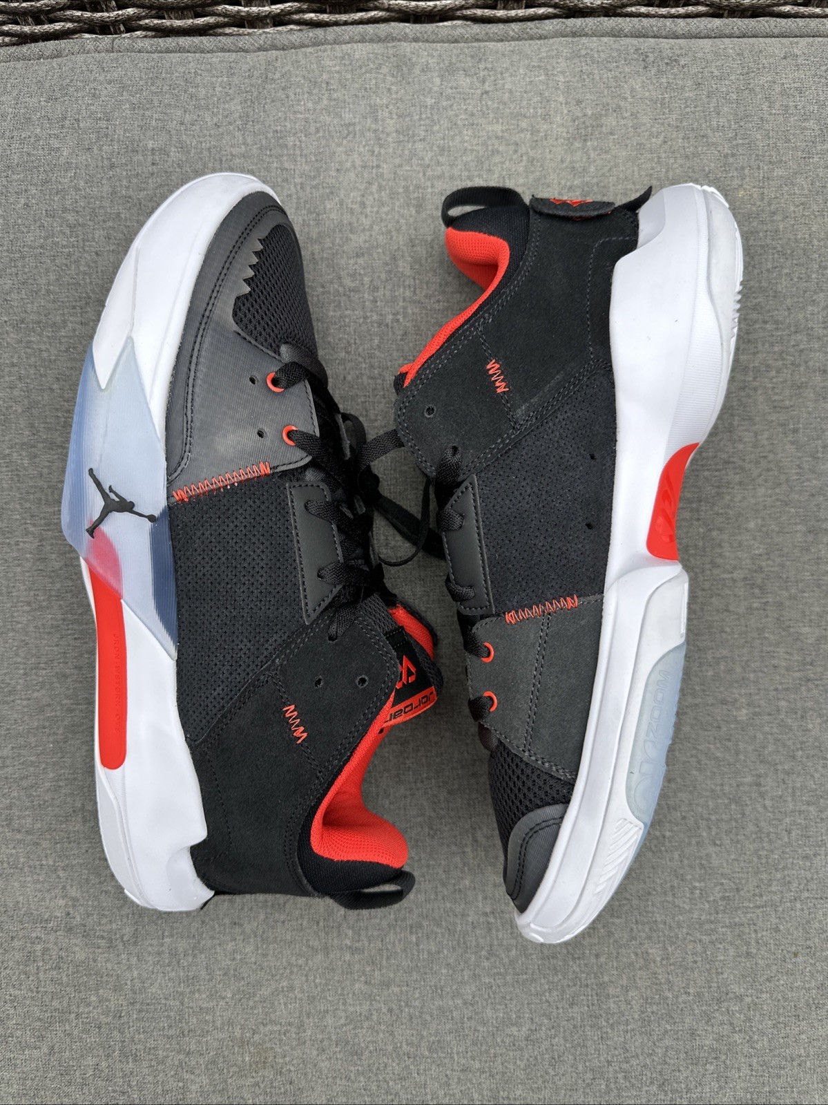 New Nike Air Jordan One Take FD2335-006 Black Habanero Red White Men's size 11.5