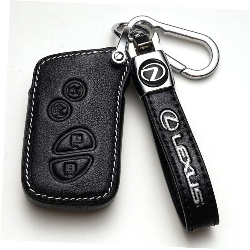 Car Key Fob Case, for Lexus ES200, ES300h, RX300, NX200, UX260H, B Black