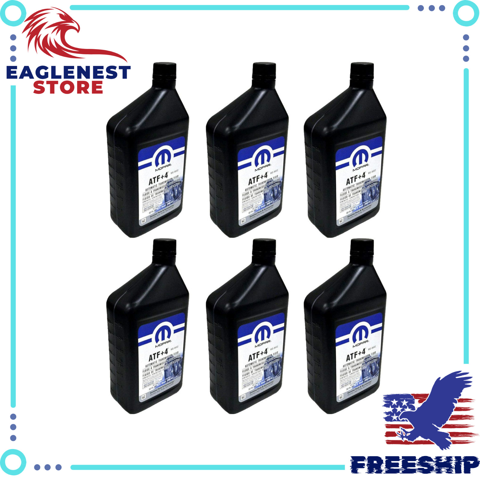 Automatic Transmission Fluid, 1 Quart (6 Pack)