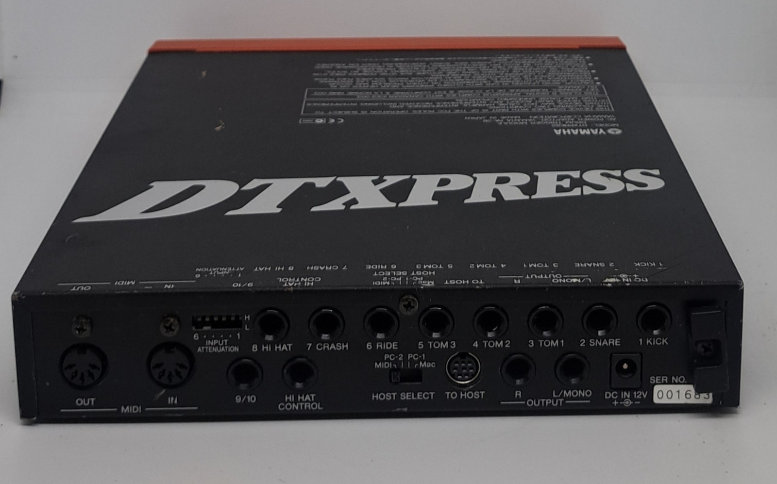 Yamaha DTXPRESS Electronic Drum Trigger Module Sound Brain + Power Cord