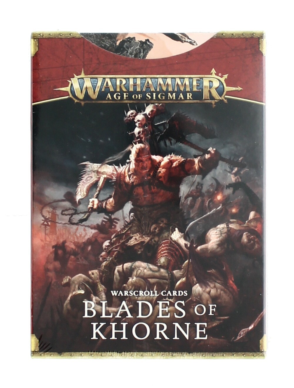 Warhammer Age of Sigmar Warscroll Cards Blades of Khorne 83-81
