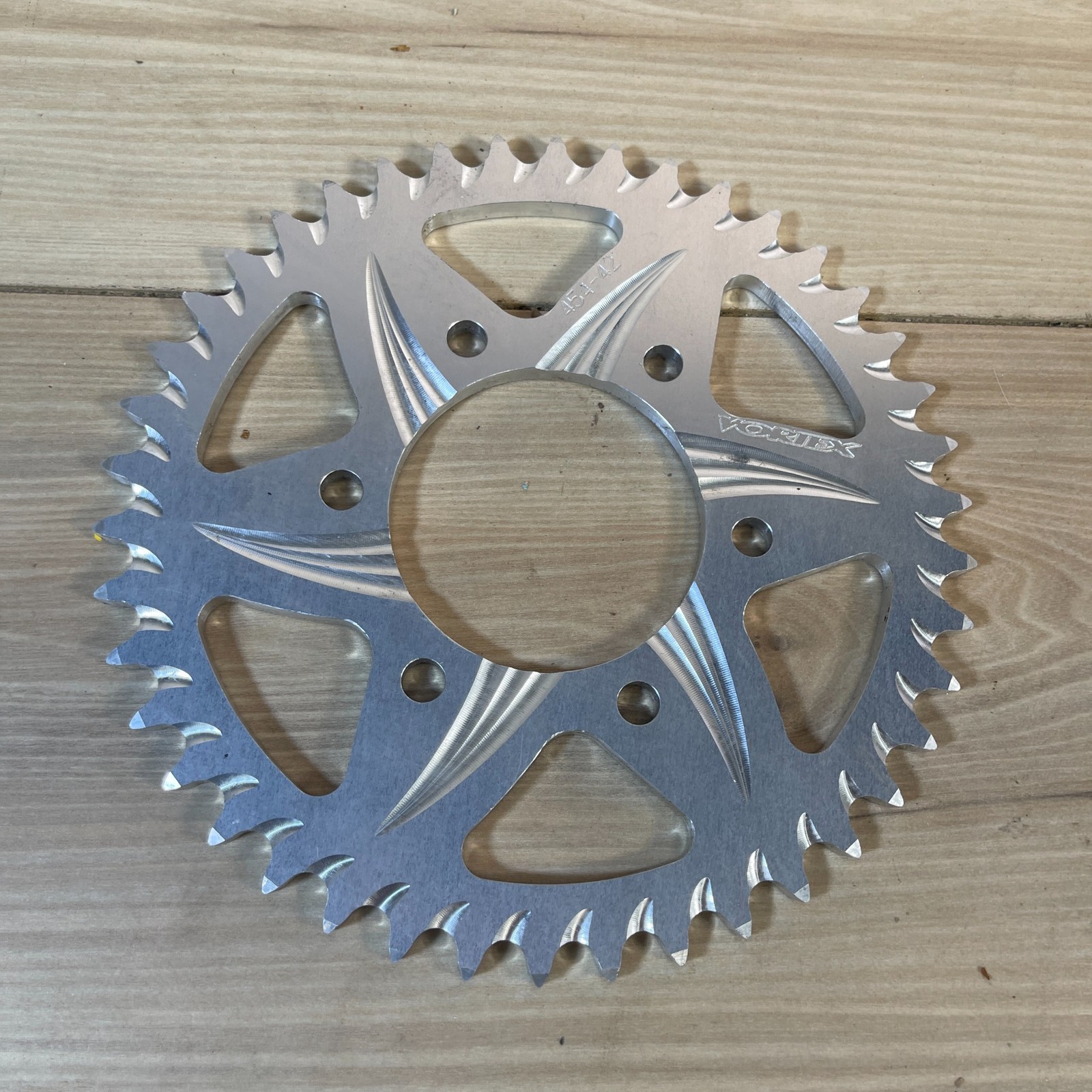 Vortex 454-42 Rear Sprocket Aluminum Lightweight 42-Tooth 525-Pitch for Kawasaki