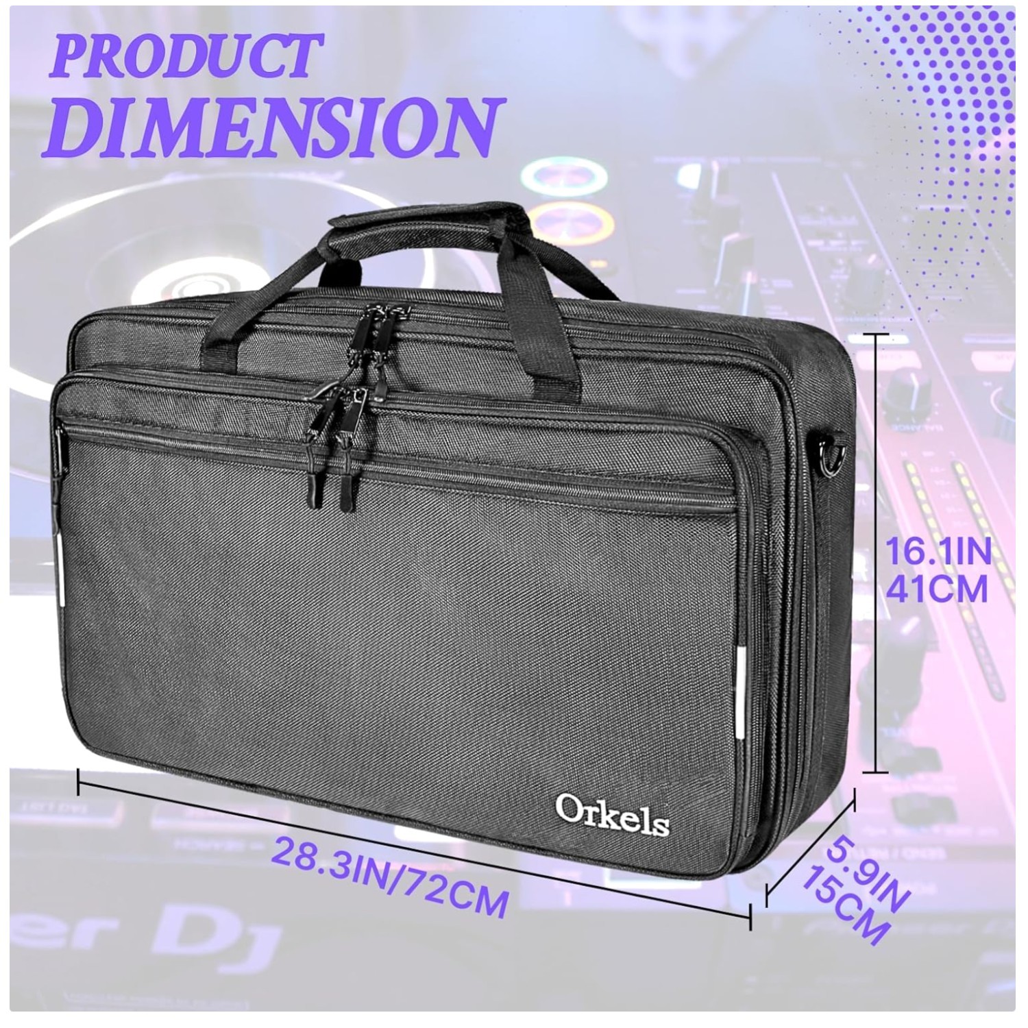 Padded DJ Controller Case for Pioneer DDJ & XDJ Series