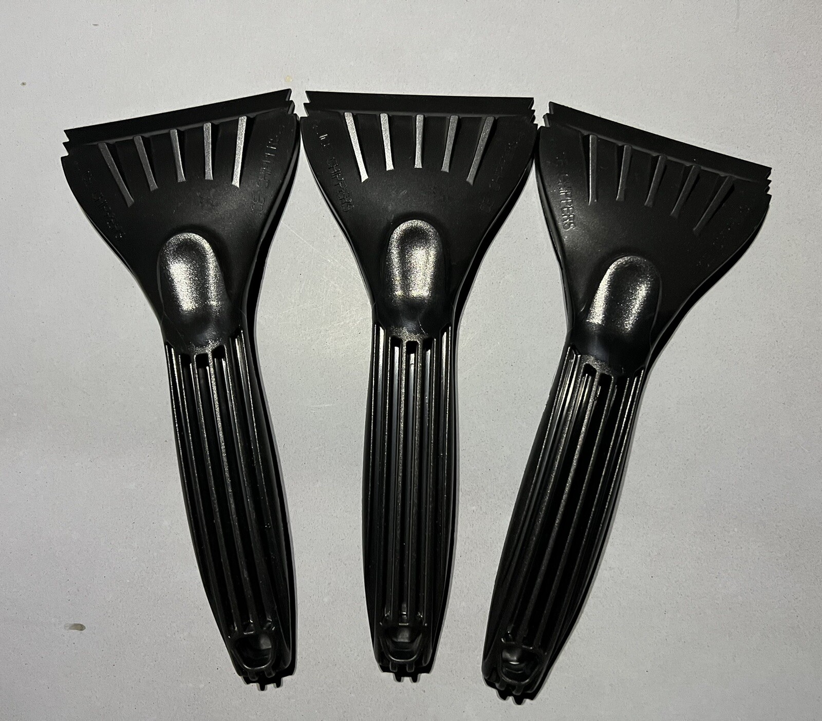 Lot of 3 - Auto Drive 9" Ergonomic Windshield Ice Ripper Scraper 4” Wide Blade