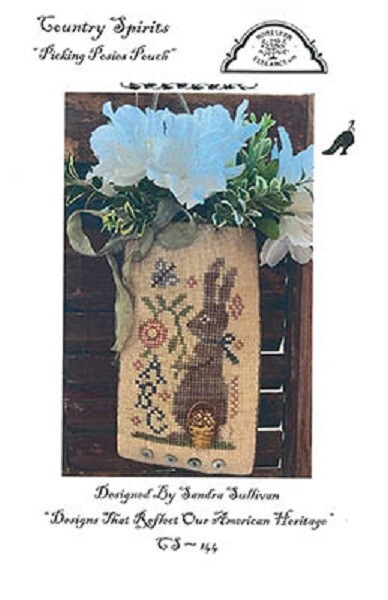 Picking Posies Pouch~Homespun Elegance