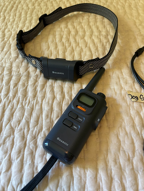 EUC Bousnic Dog Training Collar