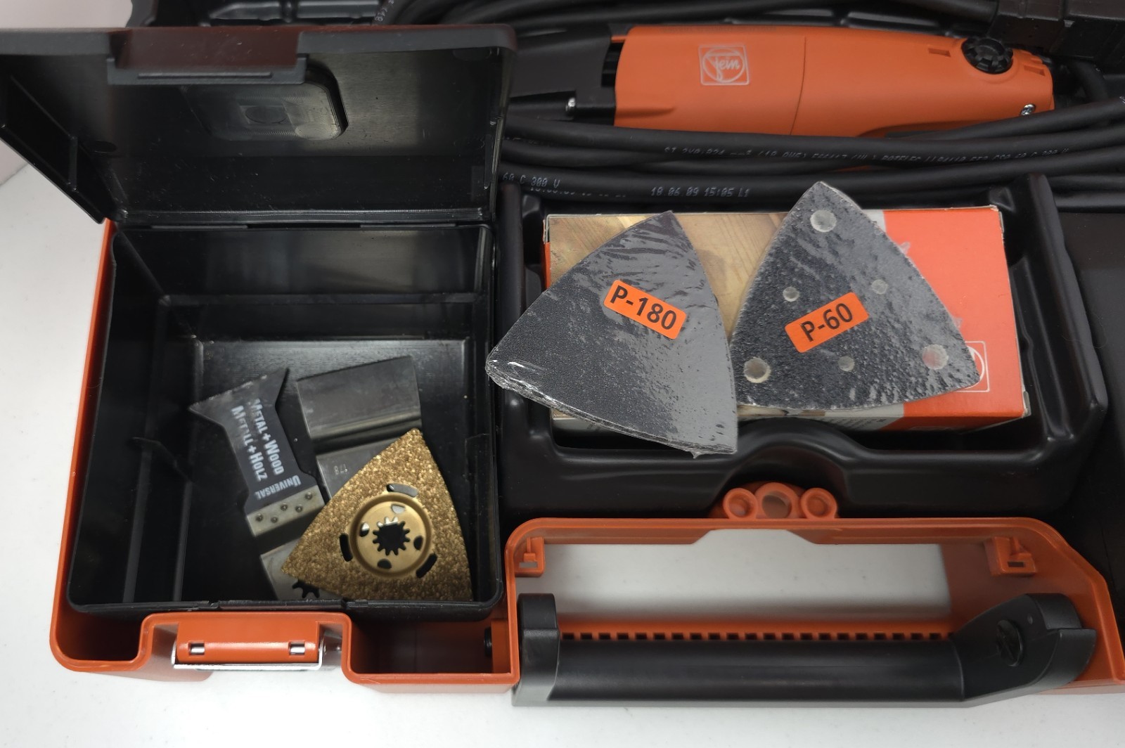 FEIN MultiMaster Top FMM 250Q Multi-Tool with Case & Acc (Virtually NEW)