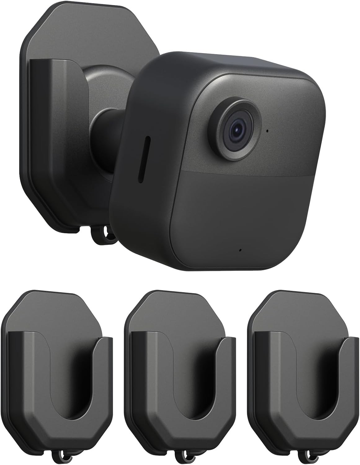 HBV Adhesive Wall Mount Bracket for Blink Cameras - 3 Pack, No Drill Required
