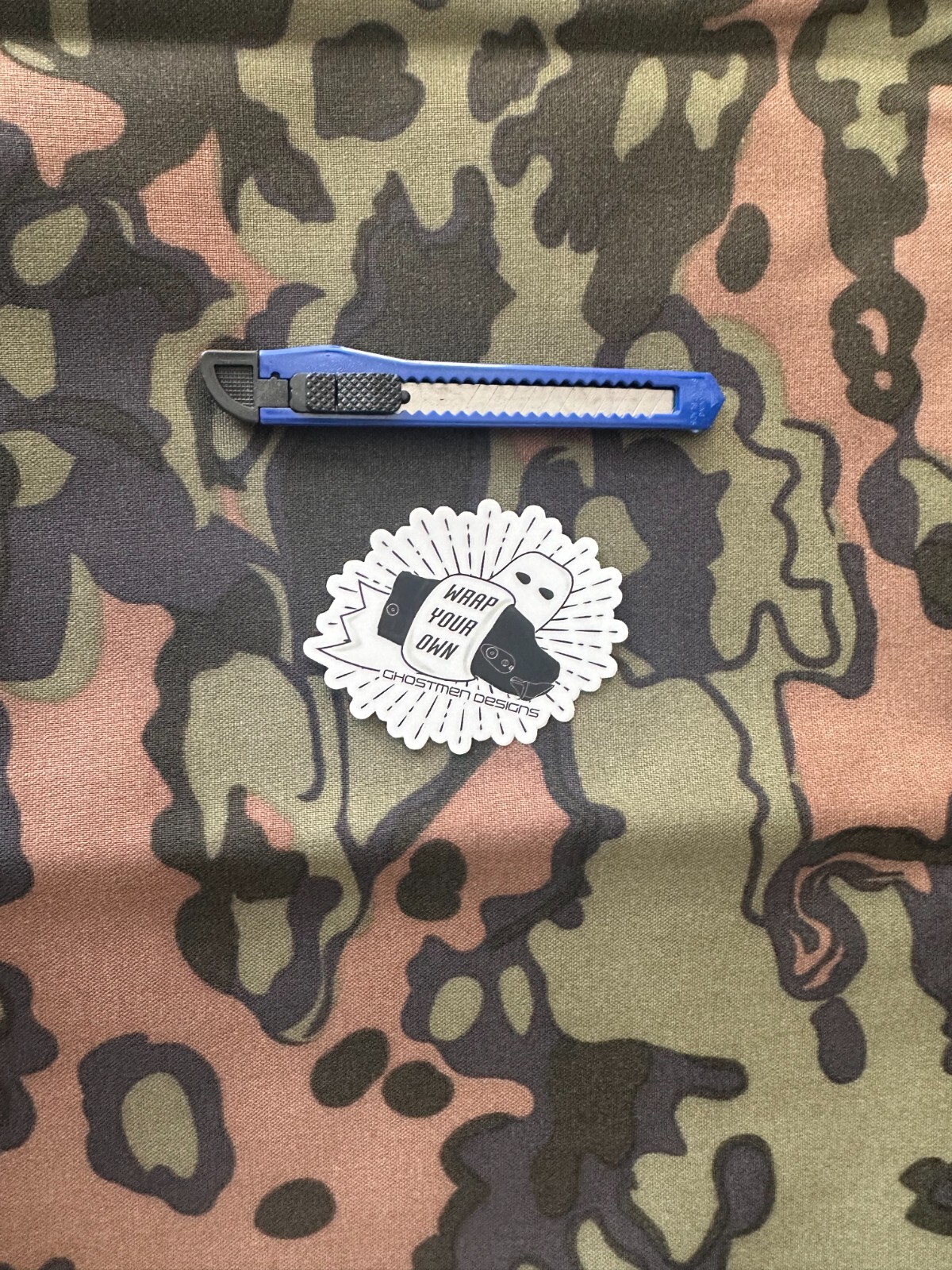 Ghostmen Designs Oak Leaf Autumn camo Cordura Holster Wrap Kit 12" X 15"