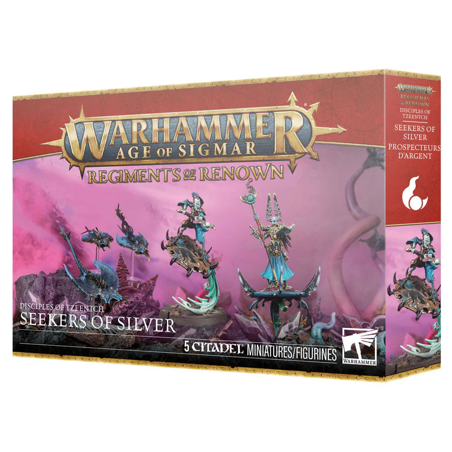 Age of SigmarRegiments of Renown Disciples of Tzeentch Seekers of Silver
