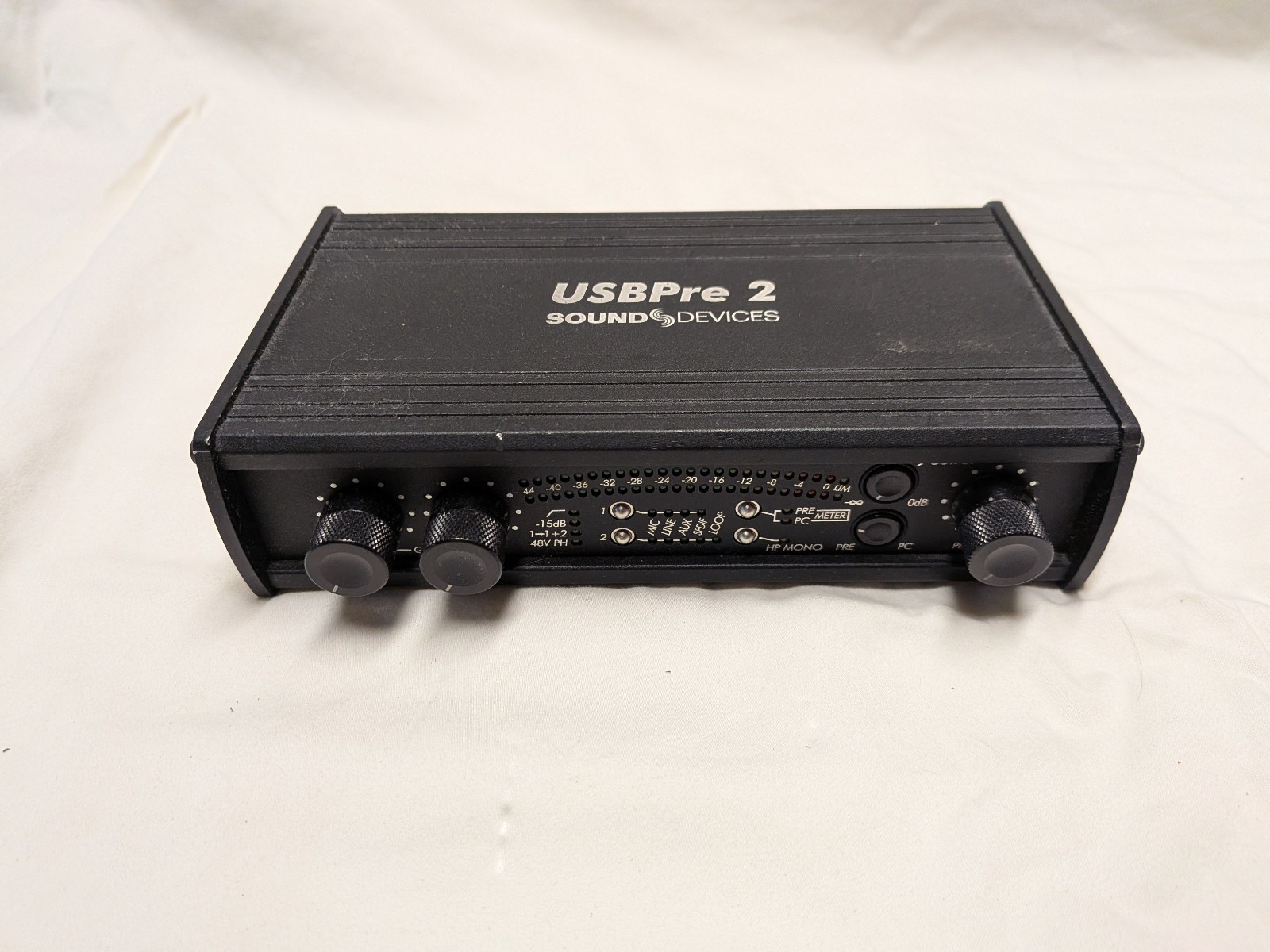 Sound Devices USBPre 2 - AD/DA DAC Audio Interface / Mic Pre-amp