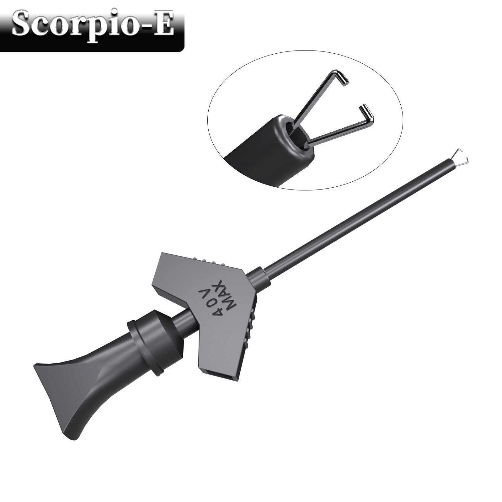 SMD IC Test Hook Clip Mini Grabber Jumper Probe for Logical Analyzer