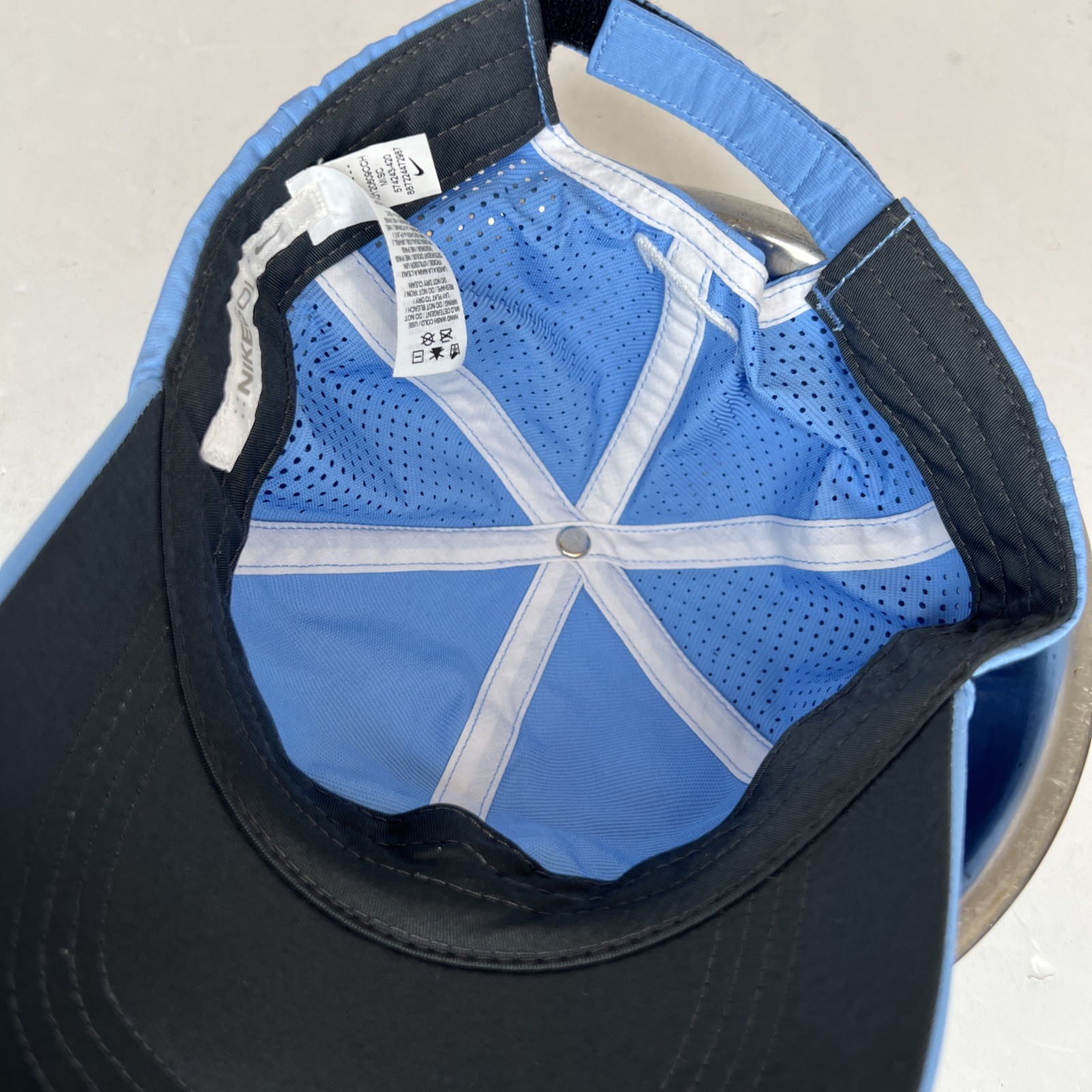 NIKE Golf Hat Adjustable Light Blue Athletic Wear