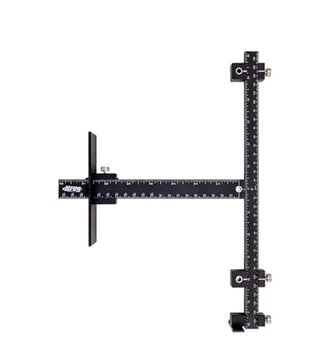 Kreg Cabinet Hardware Jig Pro 4 Single Knobs & Pulls Spacing from 1 3/4" to 12"