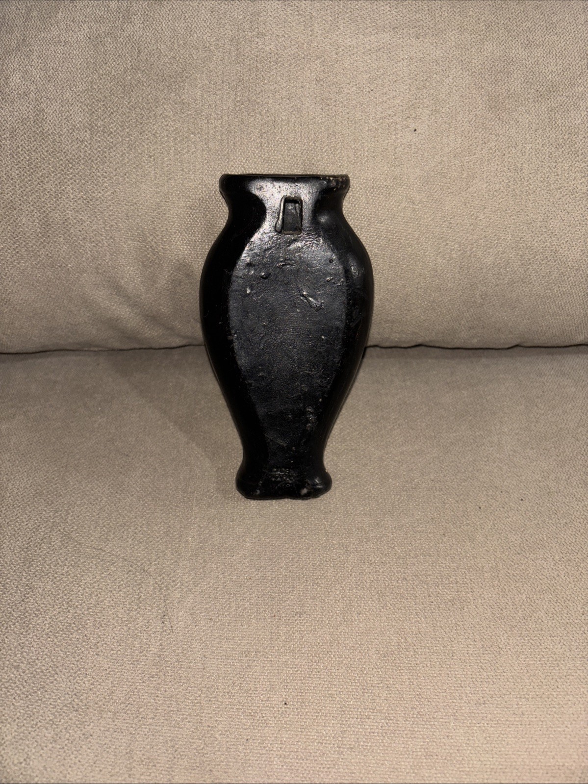 Vintage Asian Tokanabe Ware Wall Pocket Planter