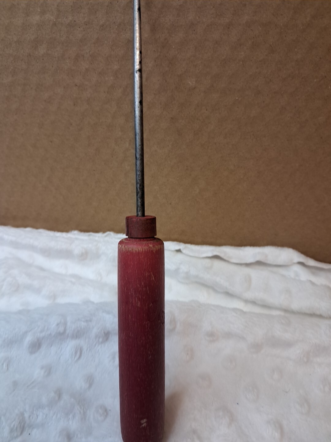 Wooden Handle Ice Pic Vintage