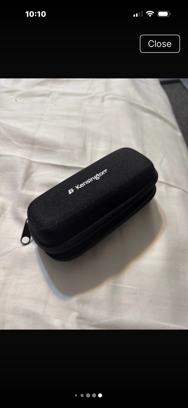 Kensington Wireless Presenter Pro Green Laser Pointer w/ USB Receiver, Black