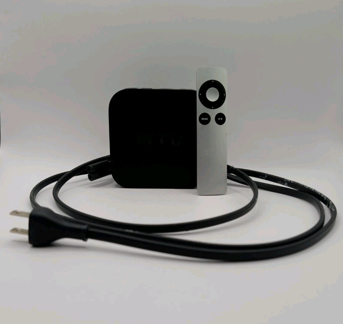 Apple TV 3rd Generation HD Media Streamer A1427 With Remote Untested