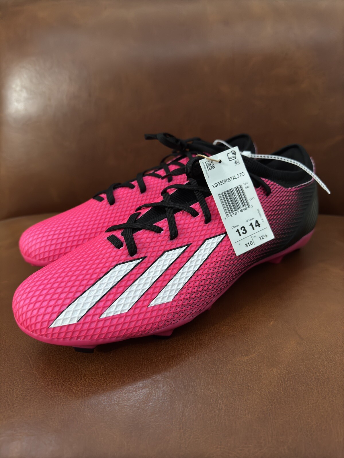 Adidas X Speedportal.3 FG Soccer Cleats Pink GZ5076 Mens Size 13