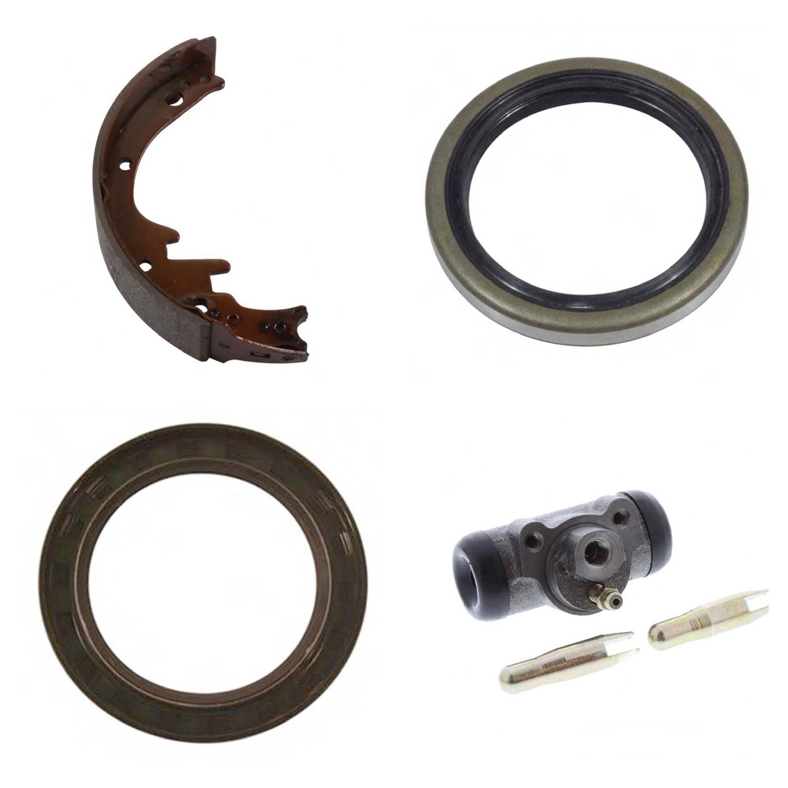 Brake Parts Kit for Toyota Forklift 8FGCSU20 (Shoes, Wheel cyl & Seals)