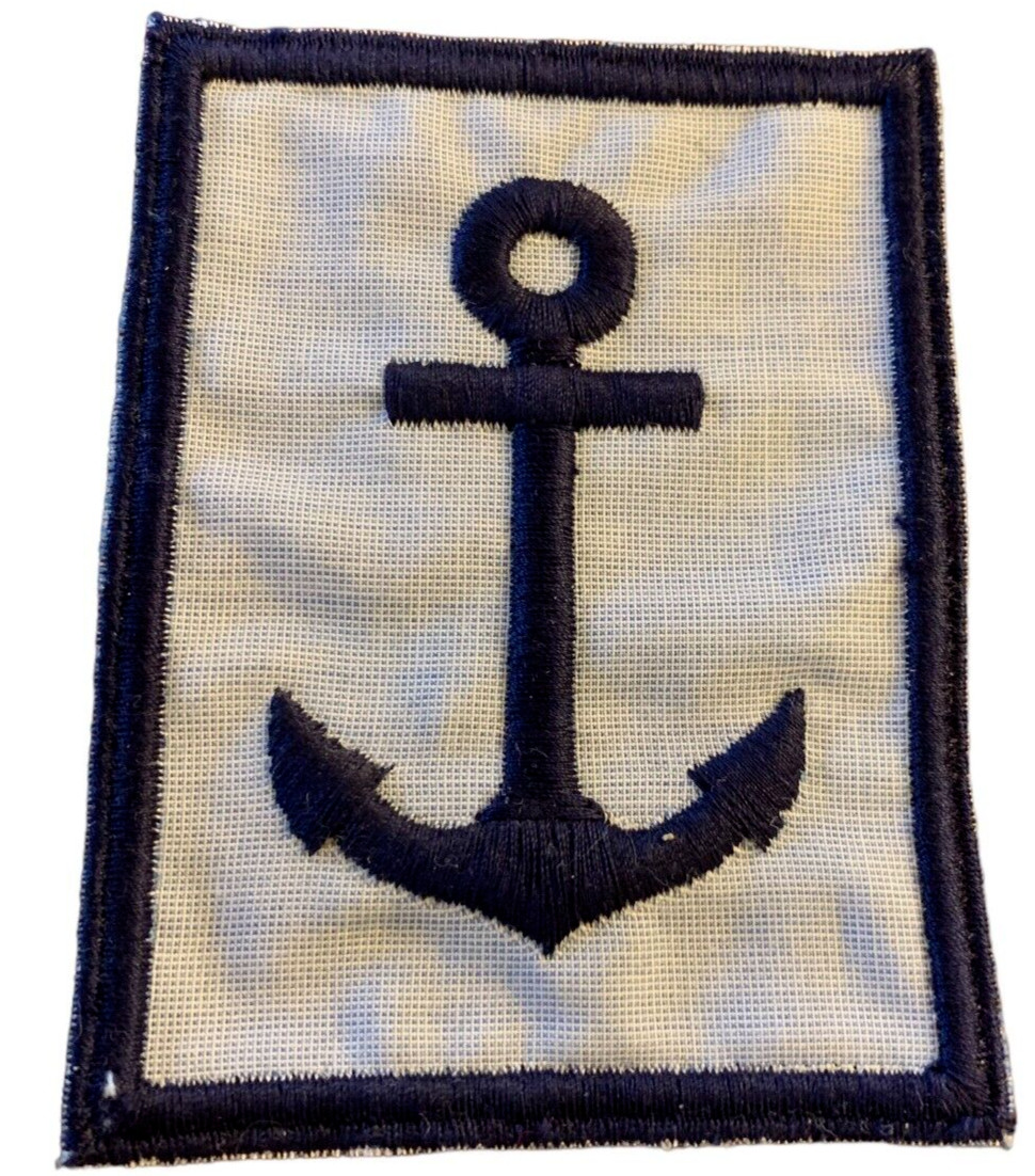 Marine Anchor Patch Blue & White Navy Enlisted Summer Ranks RESELLERS LOT OF 40