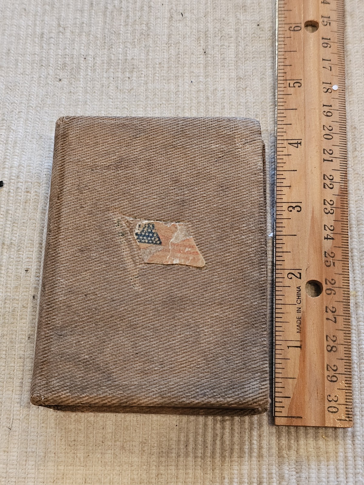 WWI US Army Named Pocket Bible Infantry Division Personal Item L@@K!!!