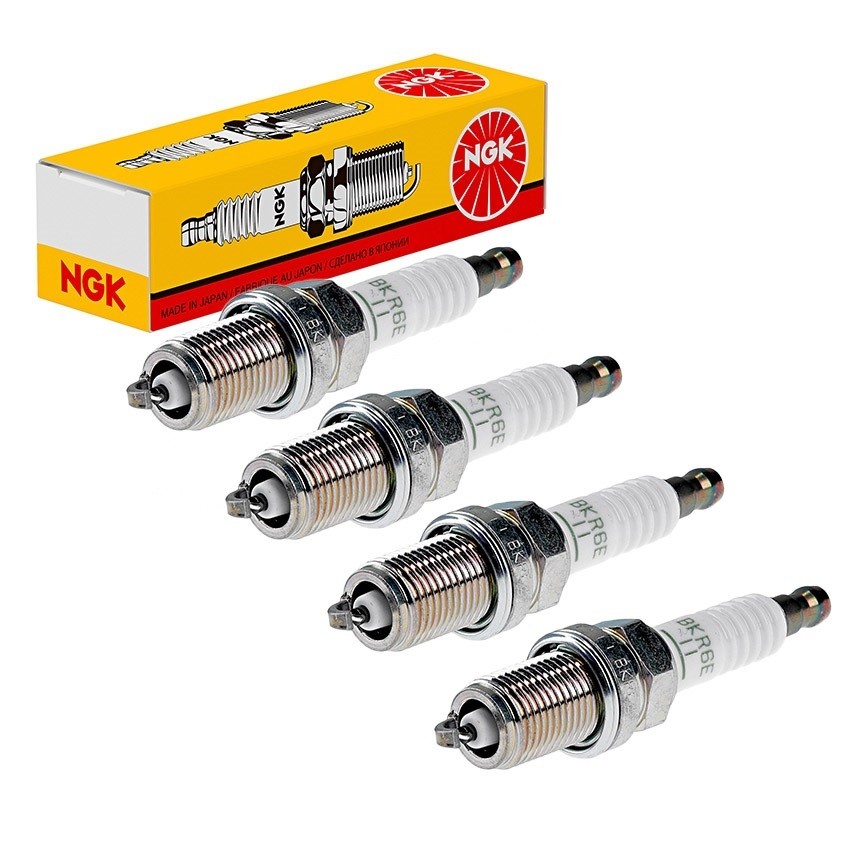 4 x NGK Nickel Motorcycle Spark Plug - B8ES (Stock No. 2411)