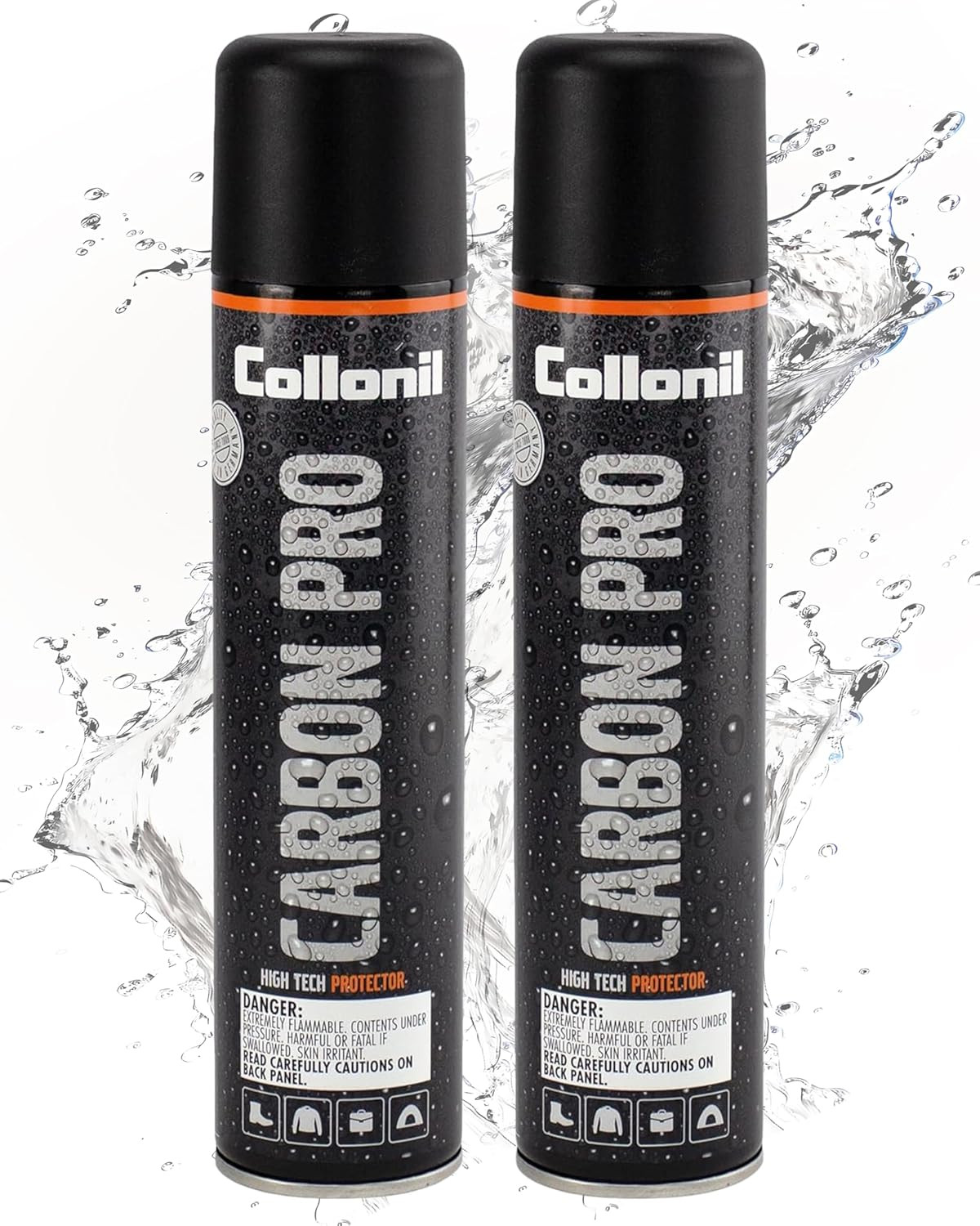 Collonil Carbon Pro XXL – Universal Shoe Protector Spray 2X 10.1 Fl Oz – Waterpr