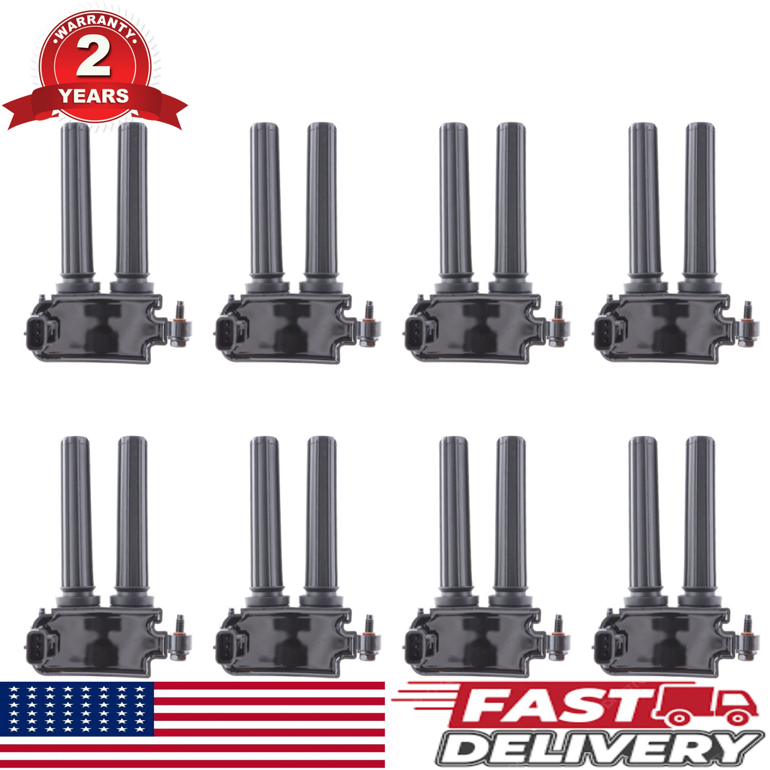 Set Of 8PCS Ignition Coils for Dodge Charger Chrysler RAM 1500 5.7L V8 UF504