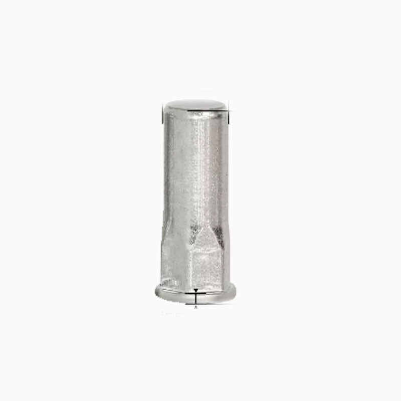 M4-M10 SUS304 Steel Pull Rivet Nuts Blind hole Flat Head Half Hex