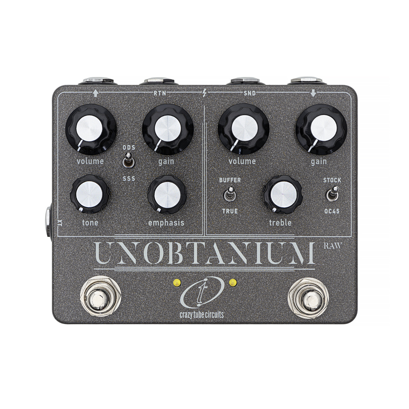 Crazy Tube Circuits Unobtanium Raw OC45 Overdrive Pedal
