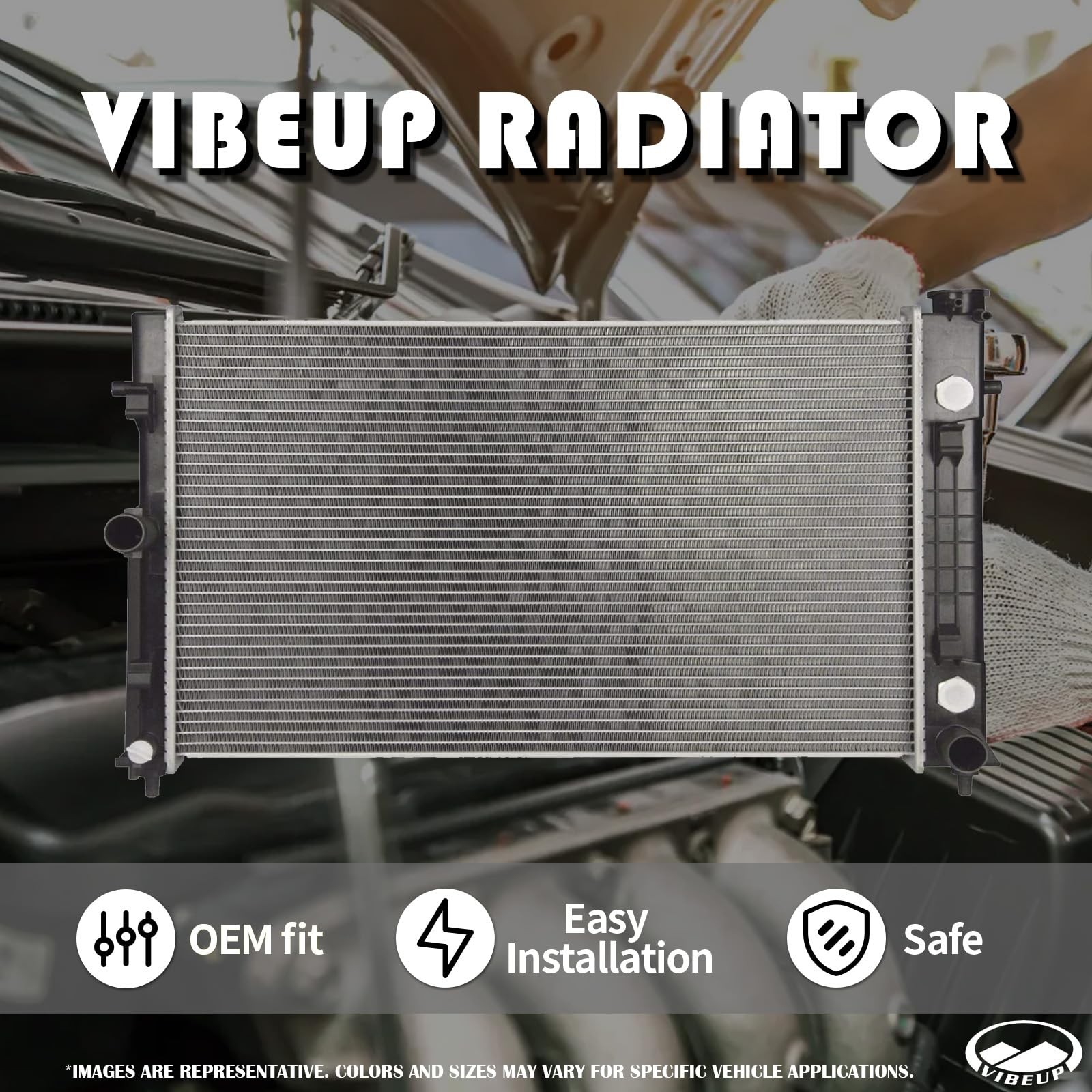 2462 Radiator Compatible With 2002-2004 Saturn Vue