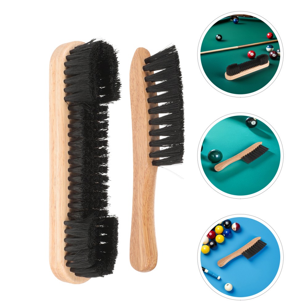4pcs Billiard Table Brushes For Felt Pool Table Cleaner Kit With Nylon Bristles