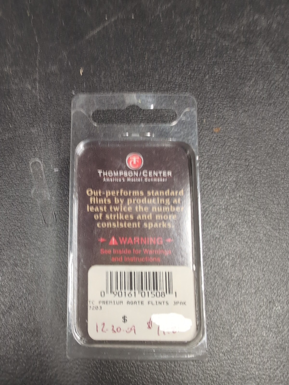 Thompson Center T/C Premium Agate Flints #7203 FLINTLOCK FLINT LOCK