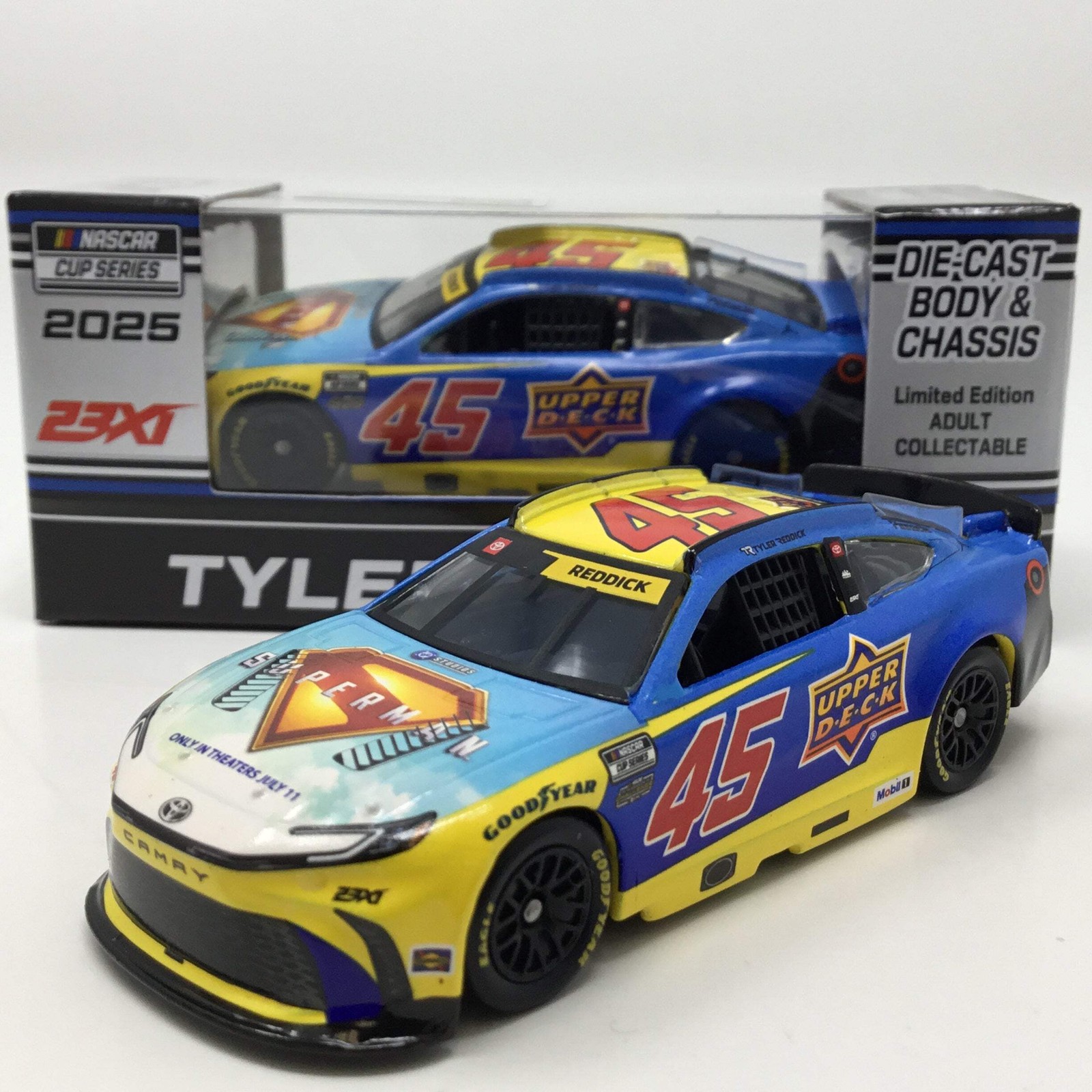 Tyler Reddick 2026 Upper Deck / Superman 1:64 Diecast
