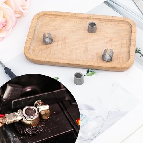 2 Pairs Battery Terminal Shim, Lead Battery Post Shims Negative Positive Posts