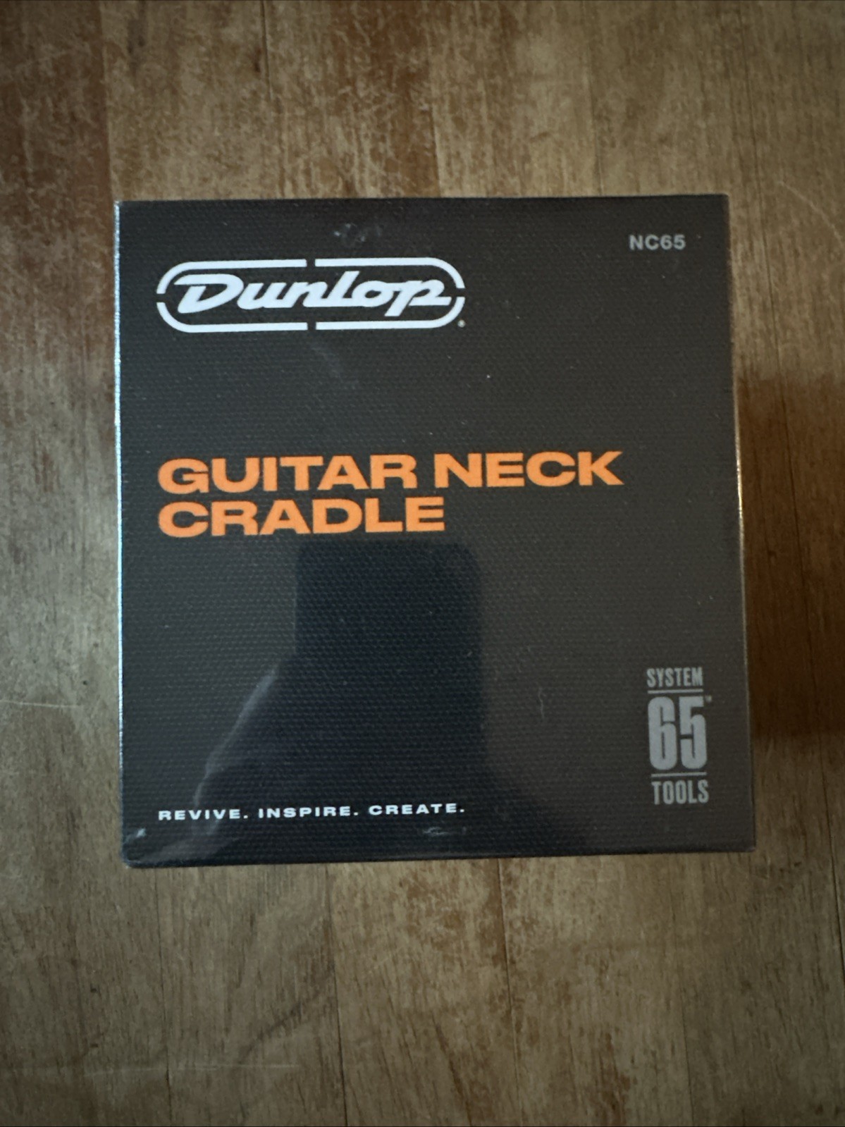 Dunlop System 65 Guitar Neck Cradle - Self Aligning - Black - New Unopened