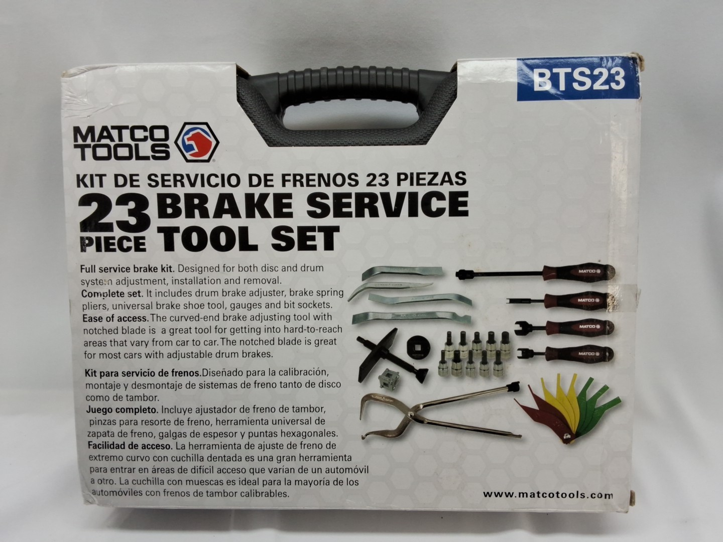 MATCO BTS23 BRAKE SERVICE TOOL SET
