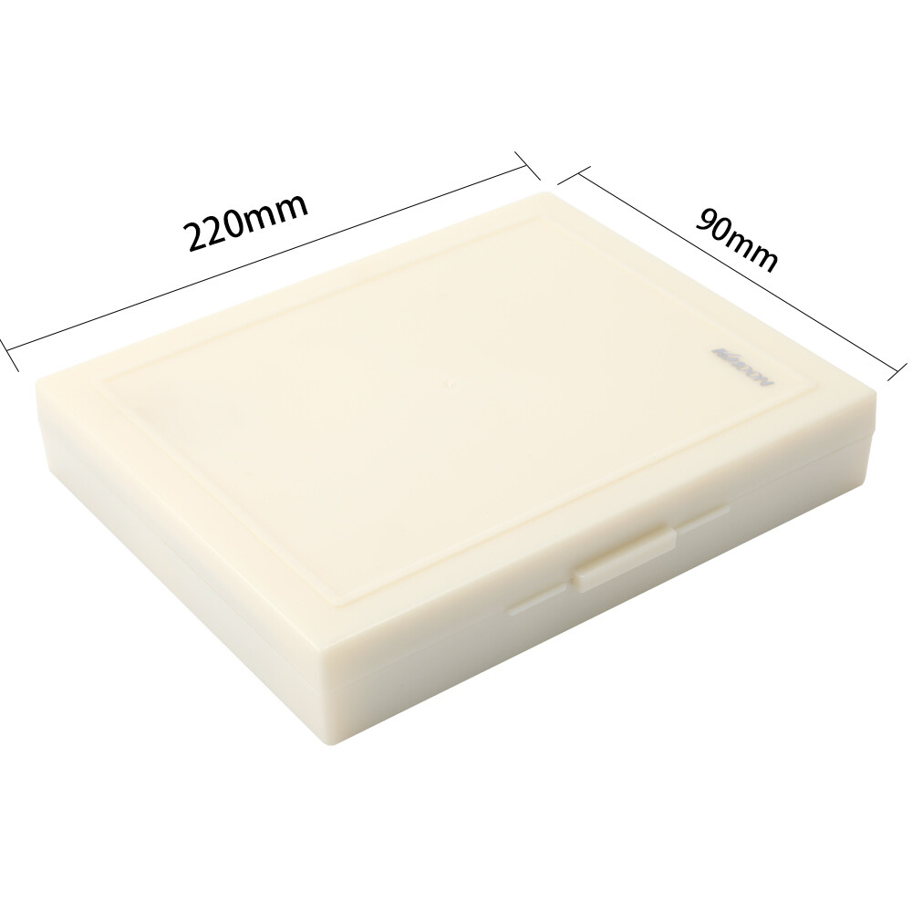 100PCS/Set Biological Glass Sample Portable Educational Microscope Slides F2X3
