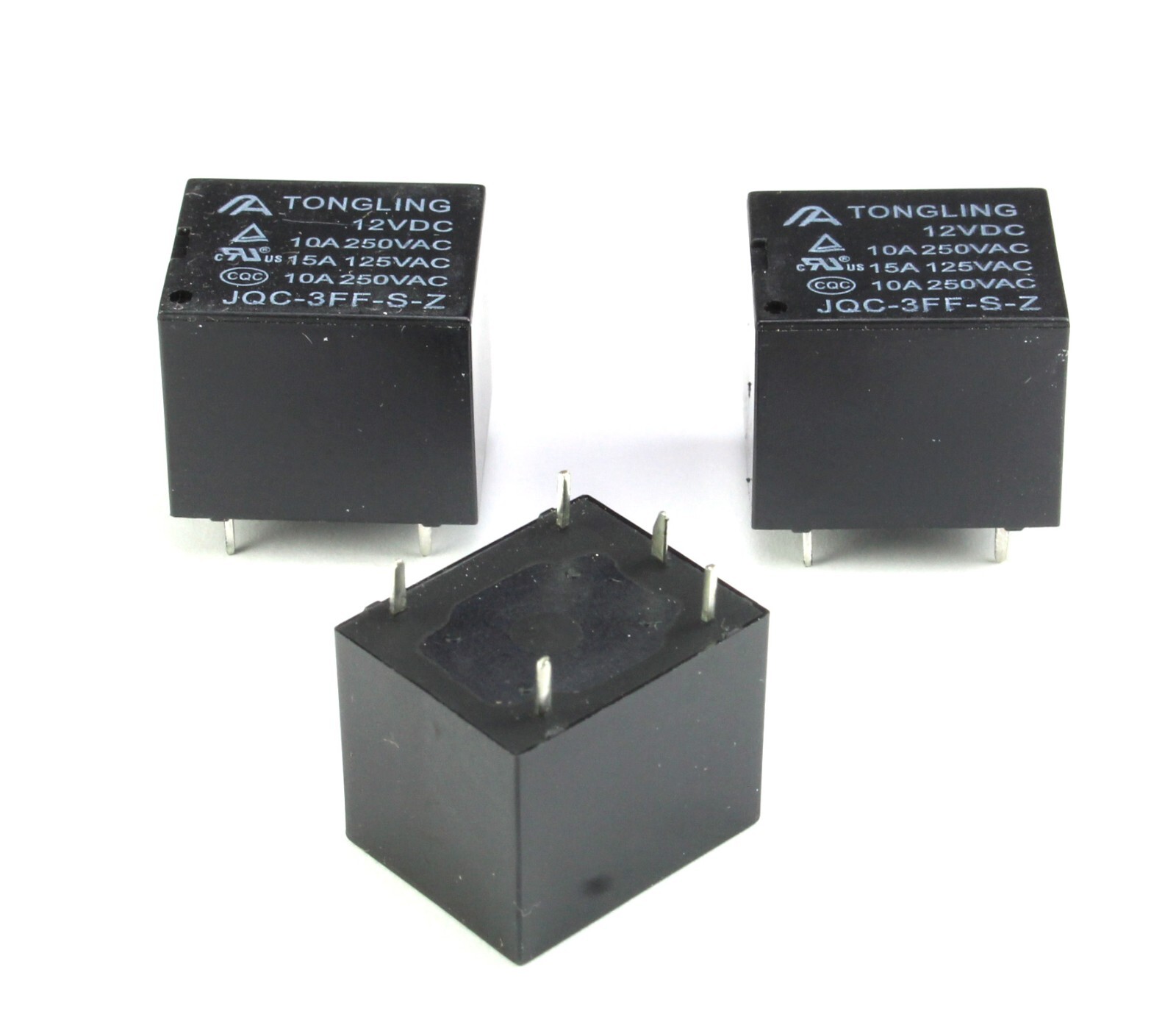 3pcs 12vdc Relay, SPDT, 10A 240vac, 12A 120vac,  Replaces T7CS5D-12,