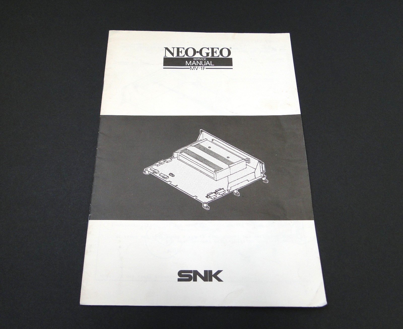 Vintage Neo-Geo Service Manual MV-1F