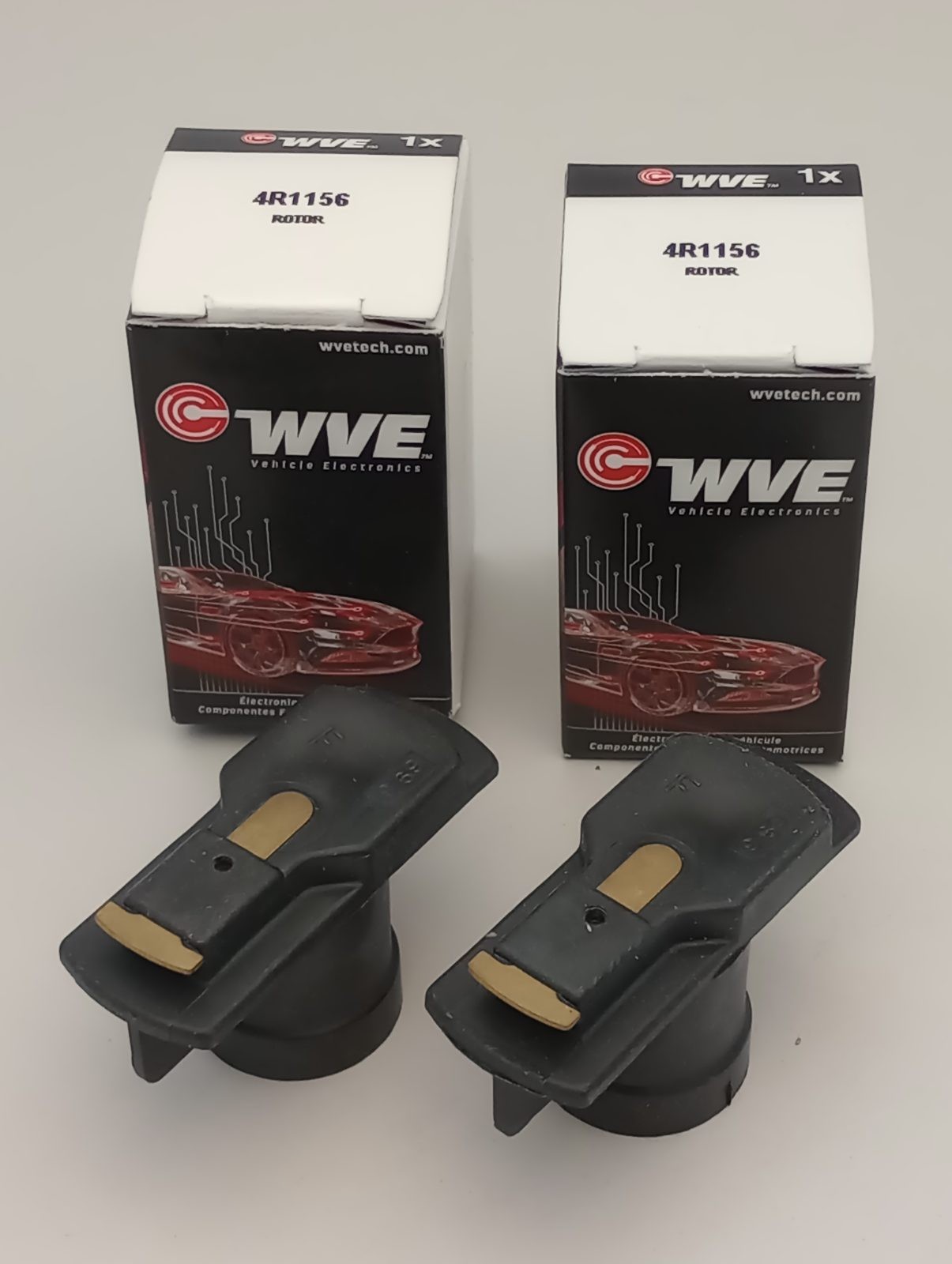 WVE 4R1156 Distributor Rotor JR100 (Pack of 2)
