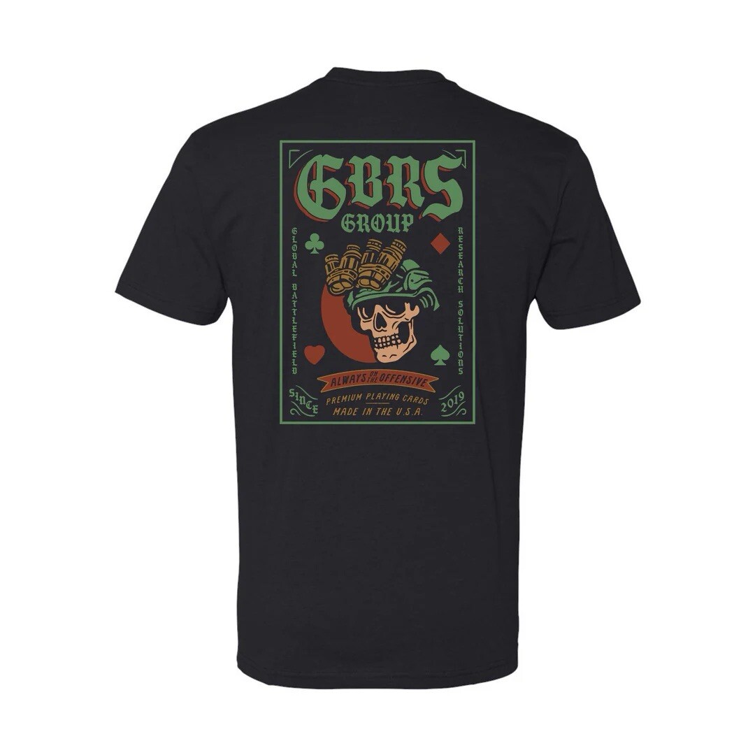 GBRS GROUP ALWAYS ON THE OFFENSIVE T SHIRT SMALL
