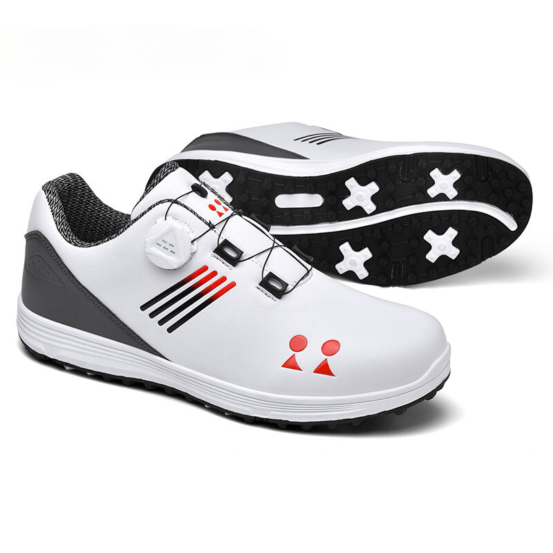 Breathable Waterproof Golf Shoes Men's Golfing Shoes Women Non-slip Sneakers