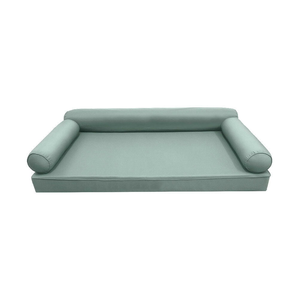 *COVER ONLY*-Style 6 Daybed Mattress Bolster Pillow Covers Same Pipe Crib-AD002