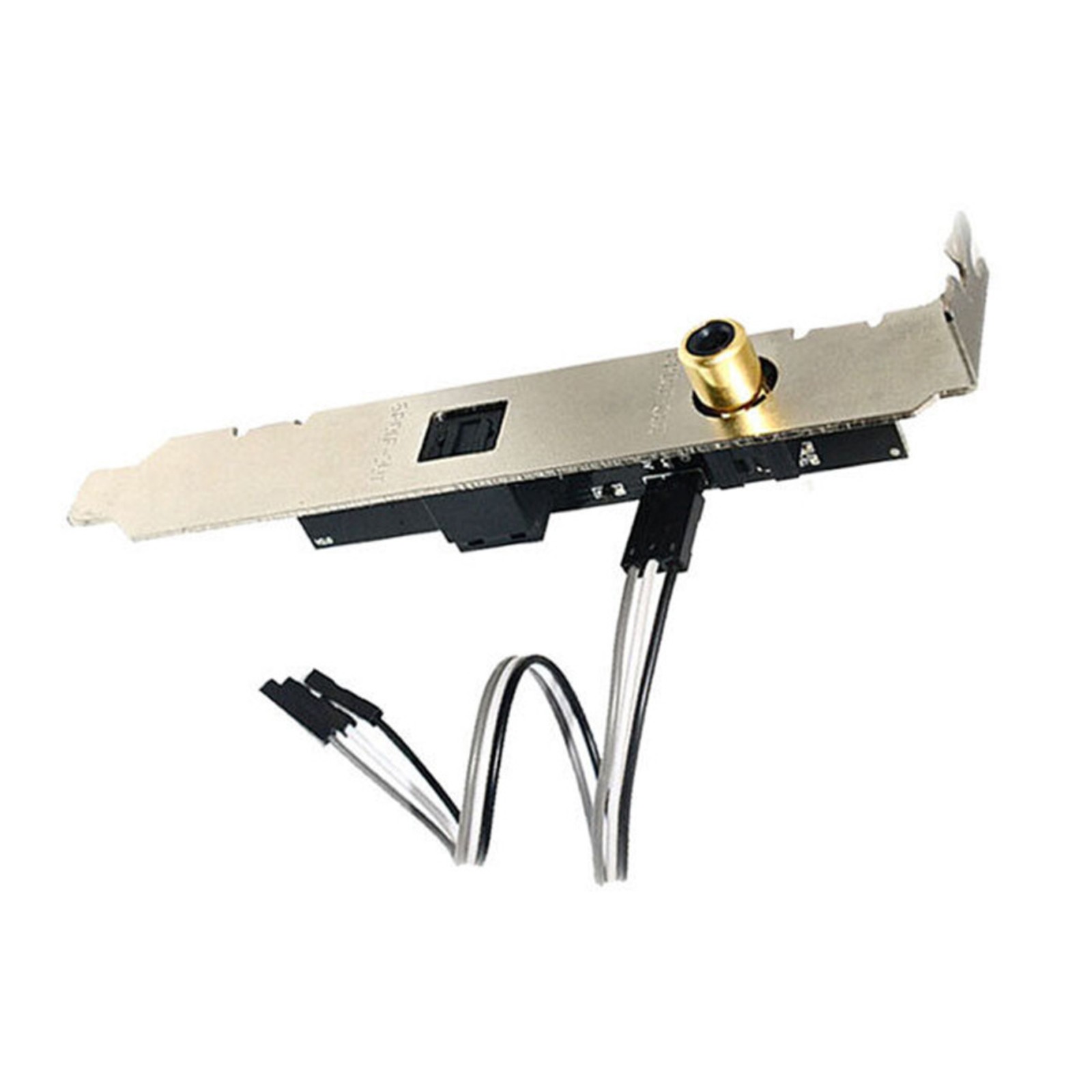 SPDIF Optical and RCA Out Plate Cable Bracket for ASUS Gigabyte MSI Motherboard