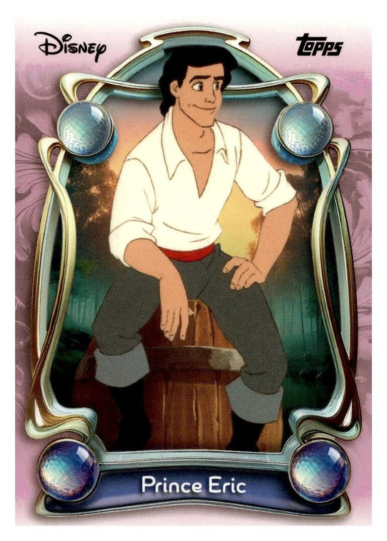 2025 Topps Disney Wonder Base Card #39 Prince Eric - The Little Mermaid