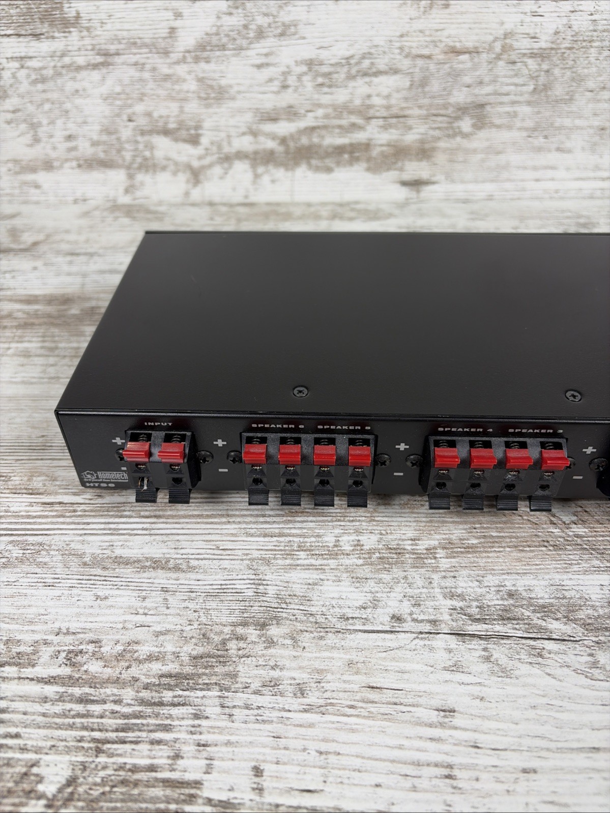 Hometech HTS6 6-Channel Speaker Selector Switch Splitter