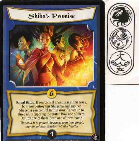 Shiba's Promise Ungraded L5R: Drums of War
