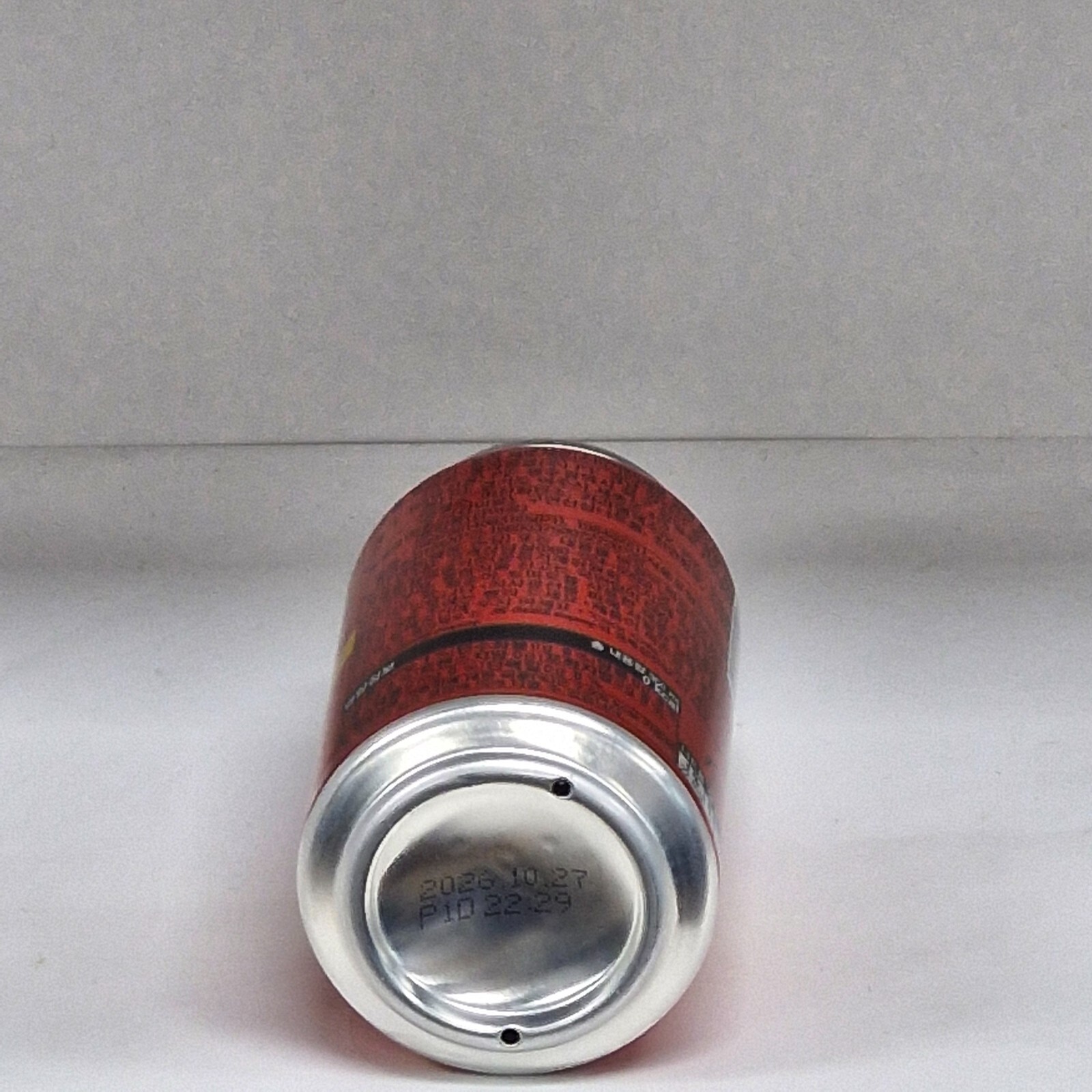 Coca Cola zero caffeine Can Empty 350ml.